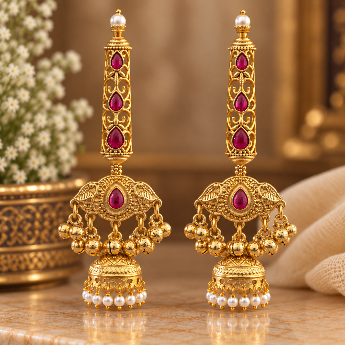 Mitiksha Earrings - Rani