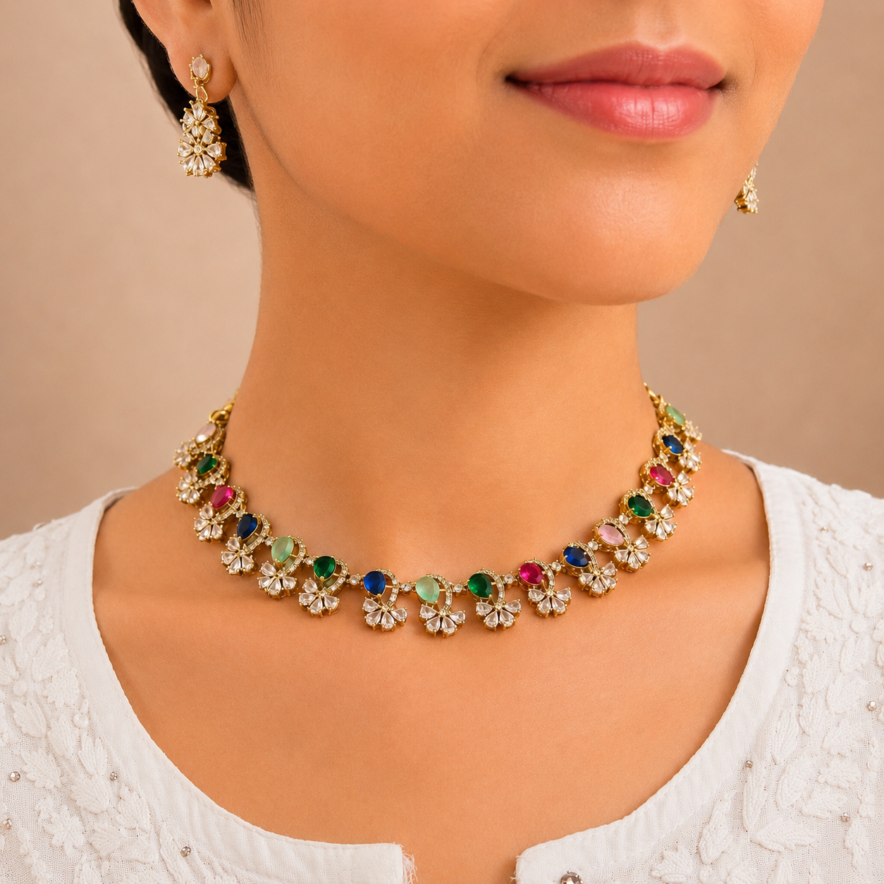Ritu Ad Necklace - Multi