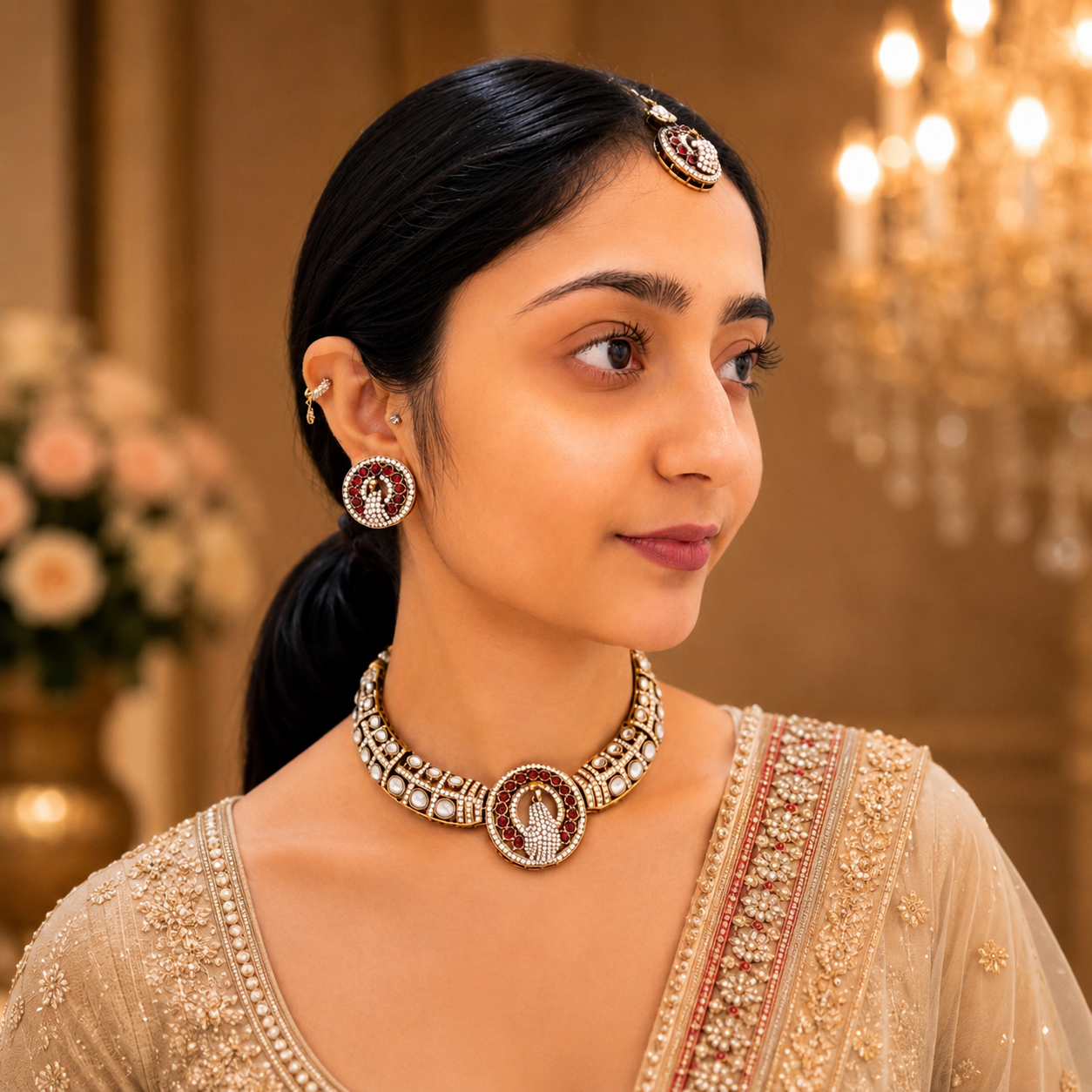 Nisha Peacock Hasli - Ruby