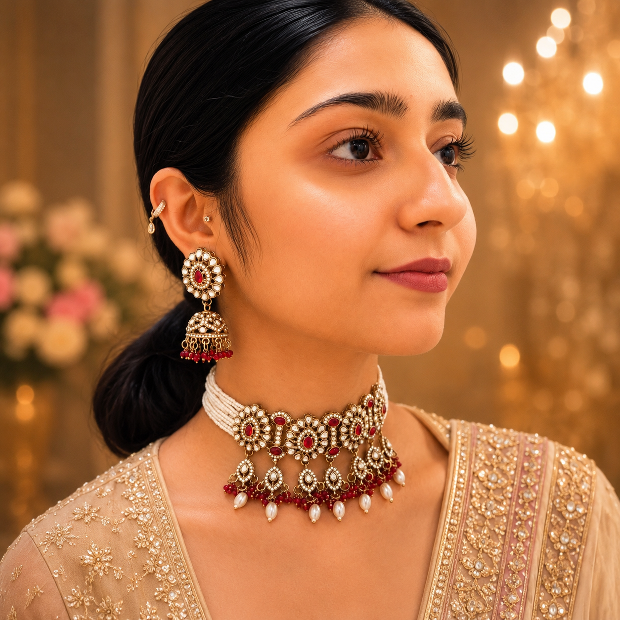 Priya Kundan Choker - Rani