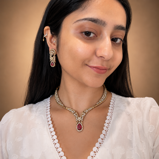 Ishima Ad Necklace - Rani