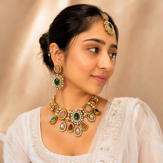 Shruti Sabya Necklace - Multi