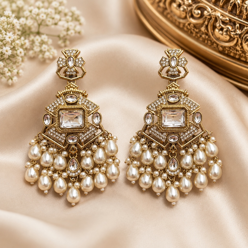 Kundan Earrings