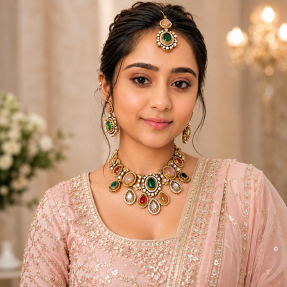 Shruti Sabya Necklace - Multi
