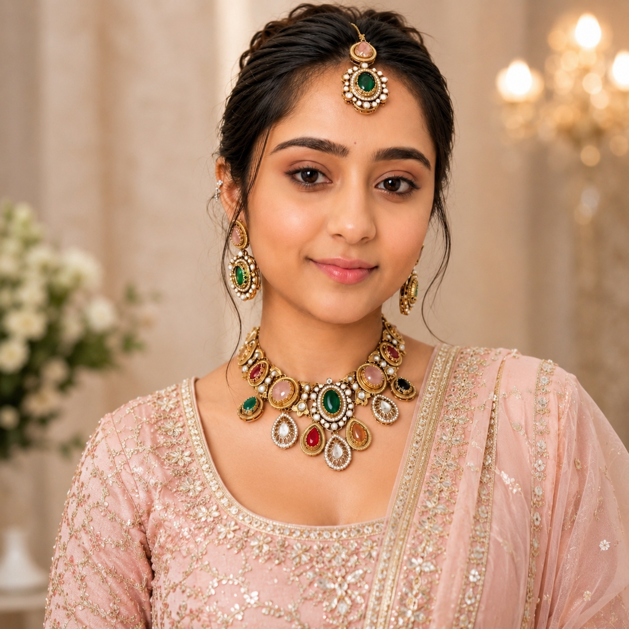 Shruti Sabya Necklace - Multi