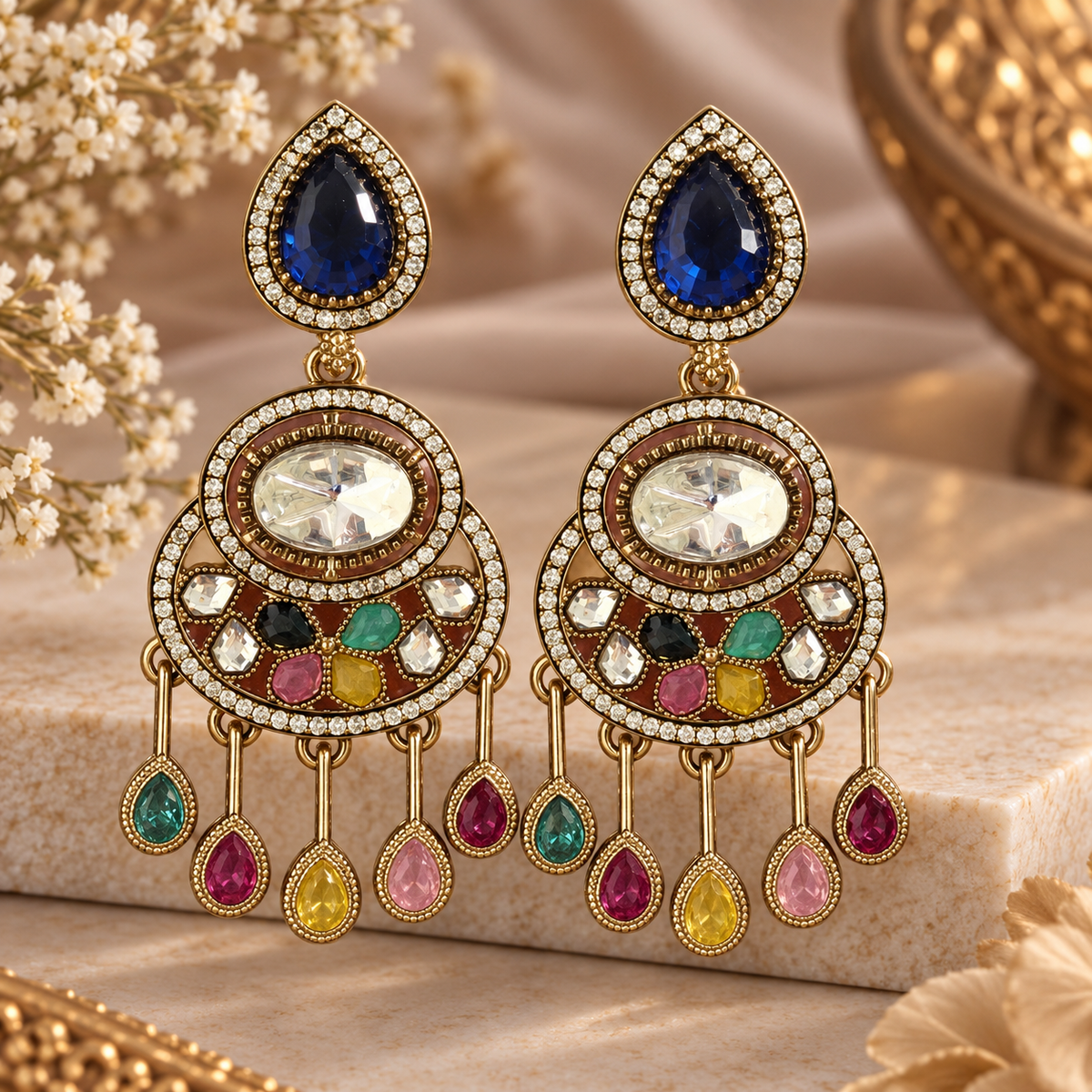 Amaira Earrings - Multi