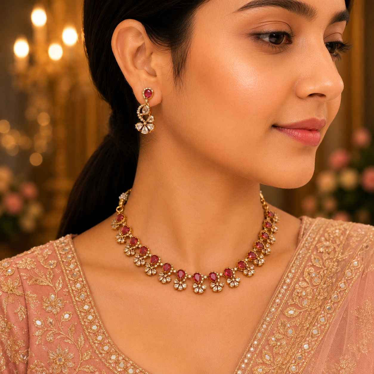 Ritu Ad Necklace - Rani