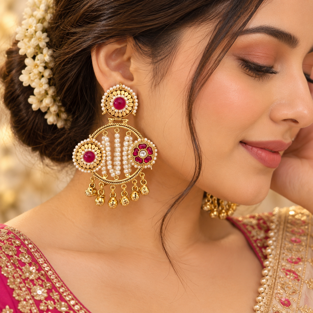 Aqidat Earrings - Rani