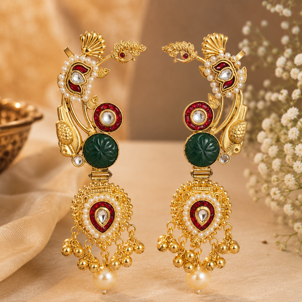 Anua Earcuffs - Green