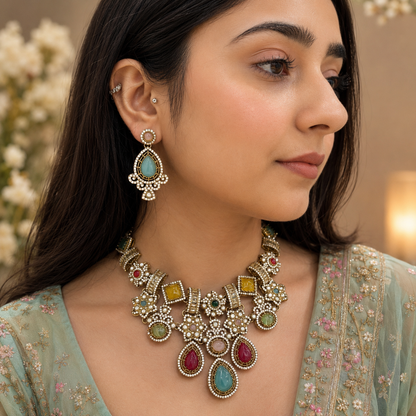 Aneha Sabya Necklace - Multi