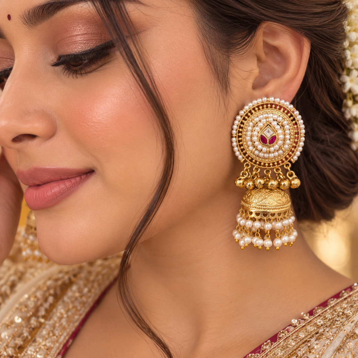 Deesha Jhumka - Rani