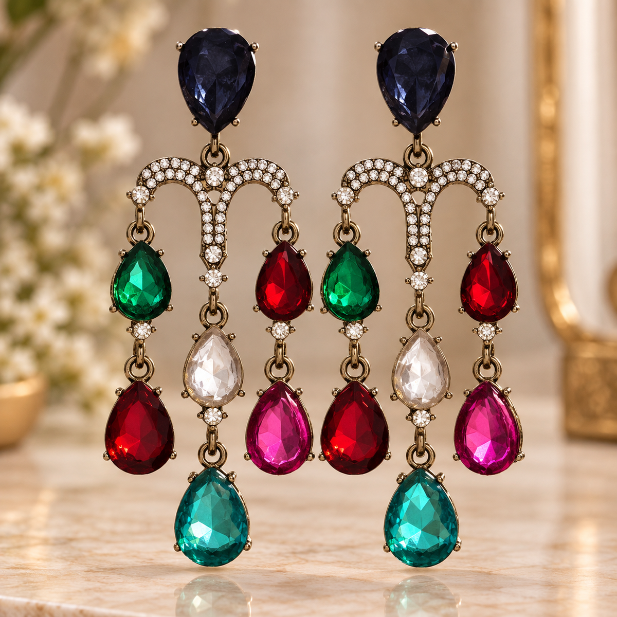 Yukti Earrings - Multi