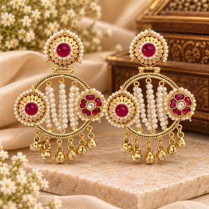 Aqidat Earrings - Rani