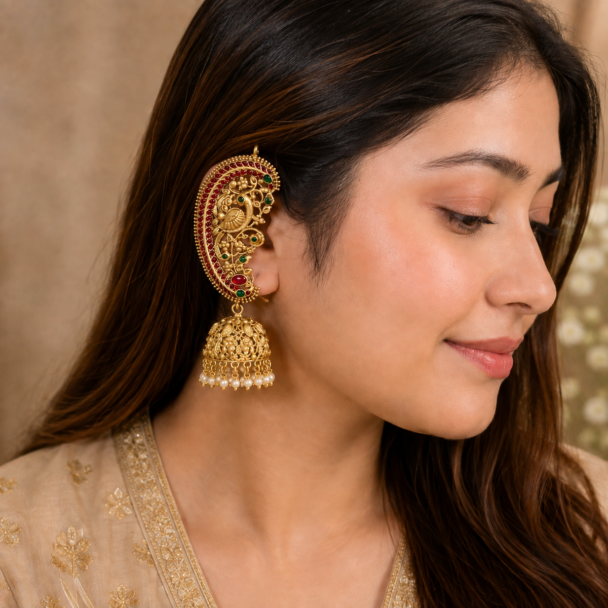 Suhani Earcuffs - Gold