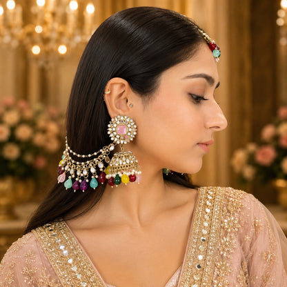Rubani Bahubali Jhumka - Multi