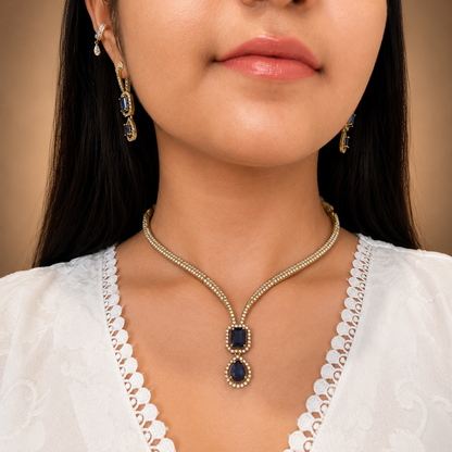 Beny Ad Necklace - Blue