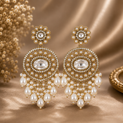 Ikiriya Earrings - White