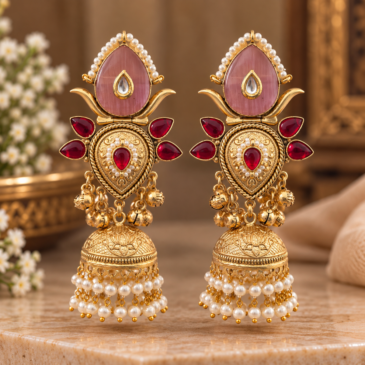 Alizeh Jhumki - Pink