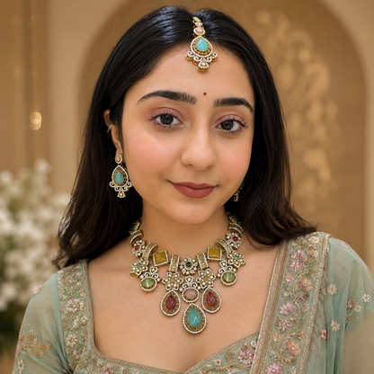 Aneha Sabya Necklace - Multi