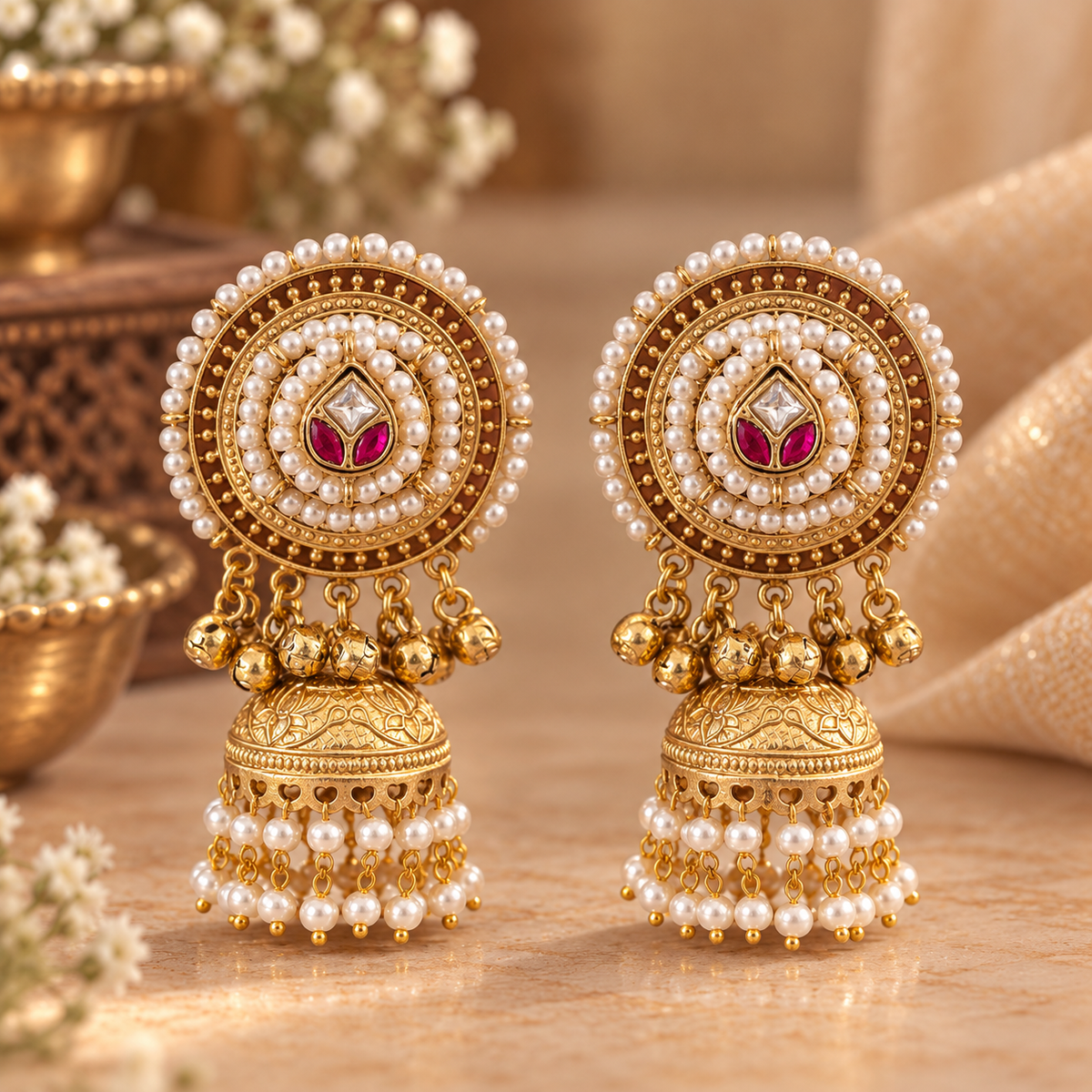 Deesha Jhumka - Rani
