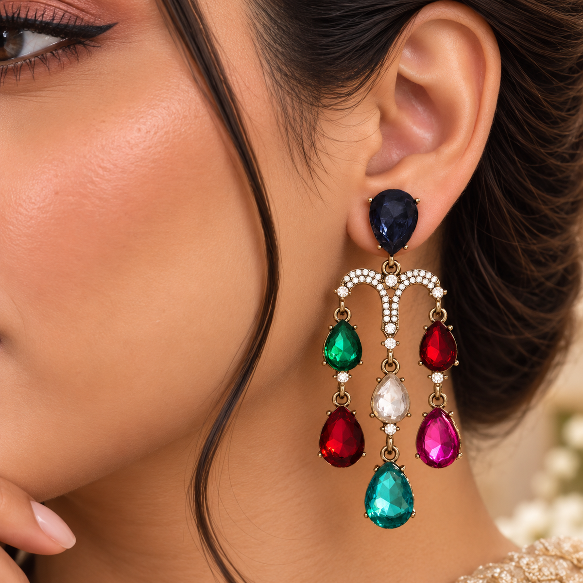 Yukti Earrings - Multi