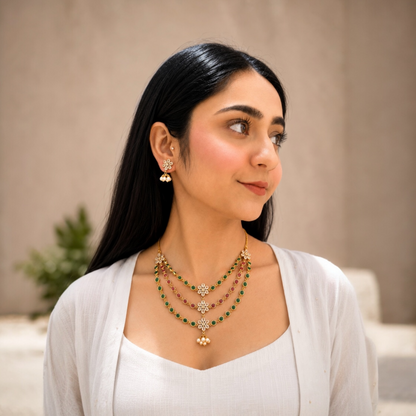 Ria Layered Necklace - Multi