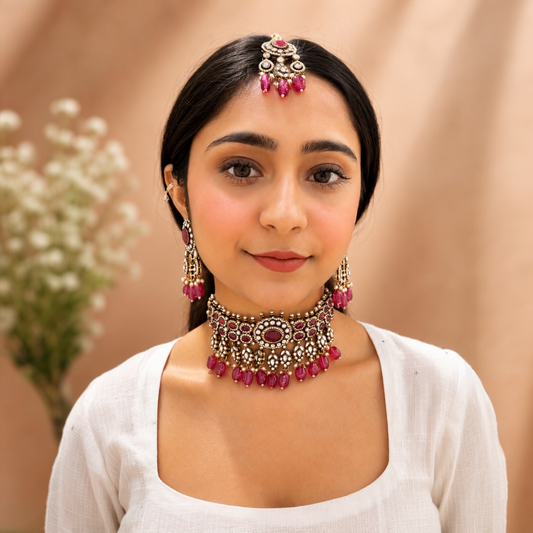Meera Moissanite Choker - Rani