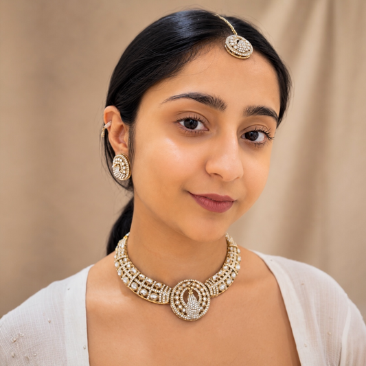 Nisha Peacock Hasli - White