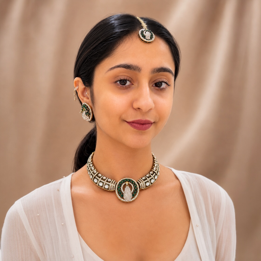 Nisha Peacock Hasli - Green