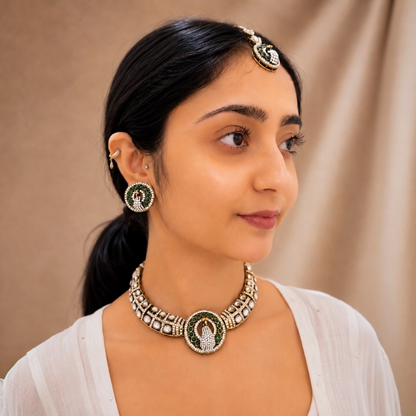 Nisha Peacock Hasli - Green