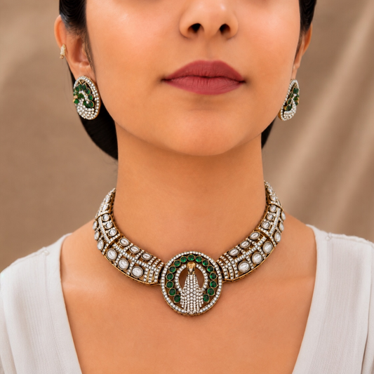 Nisha Peacock Hasli - Green