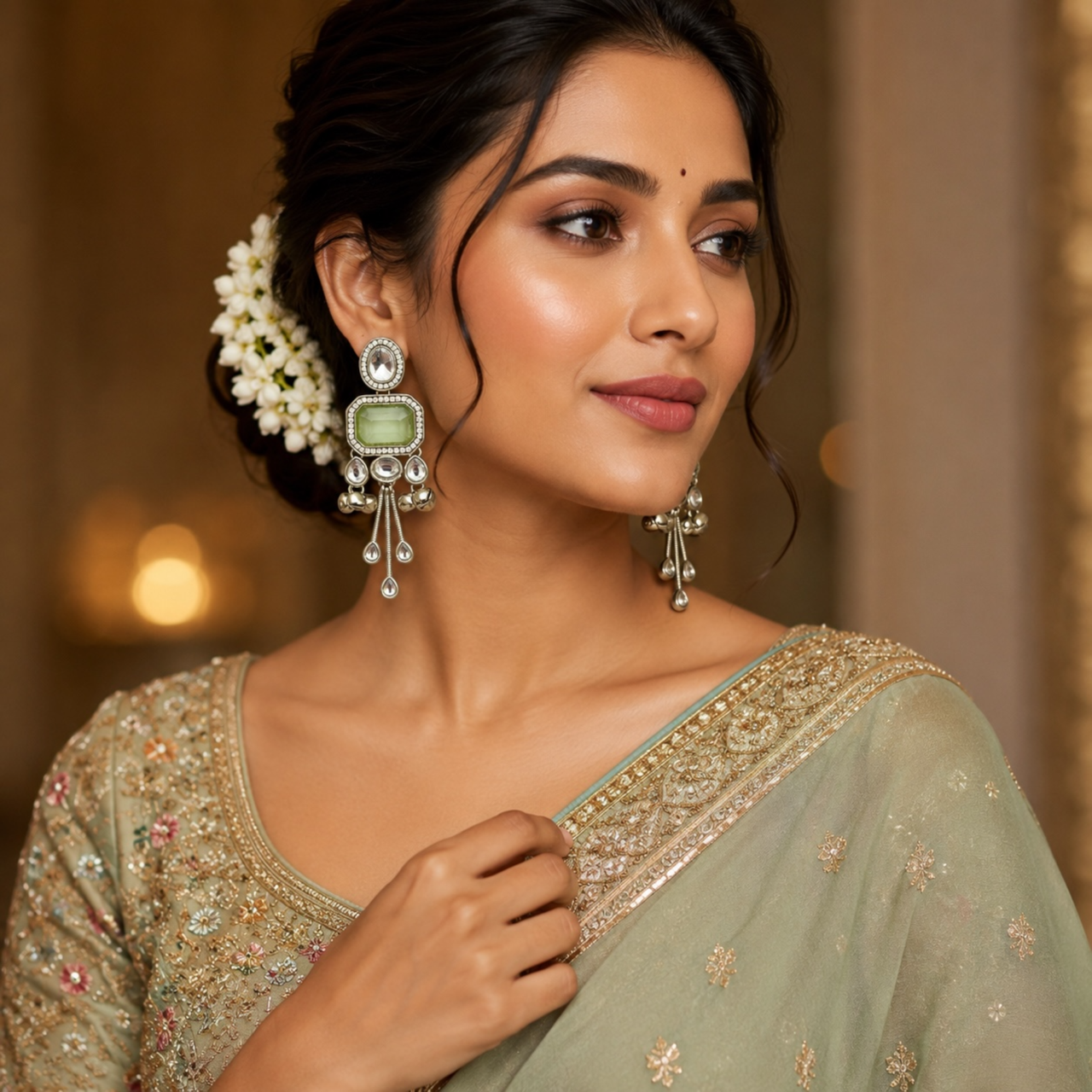 Alia Earrings - Pista