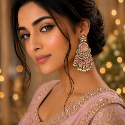Sidya Earrings - Pink