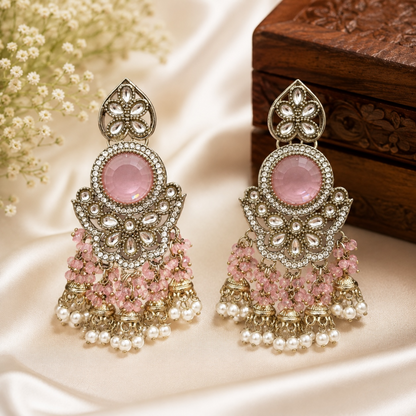 Sidya Earrings - Pink
