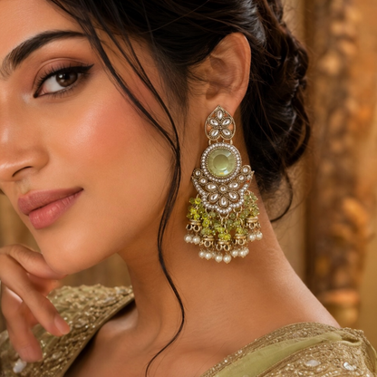 Sidya Earrings - Pista