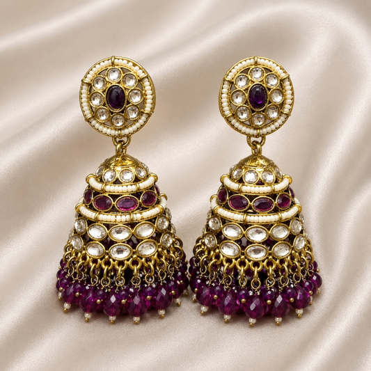 Mirab Jhumki - Purple