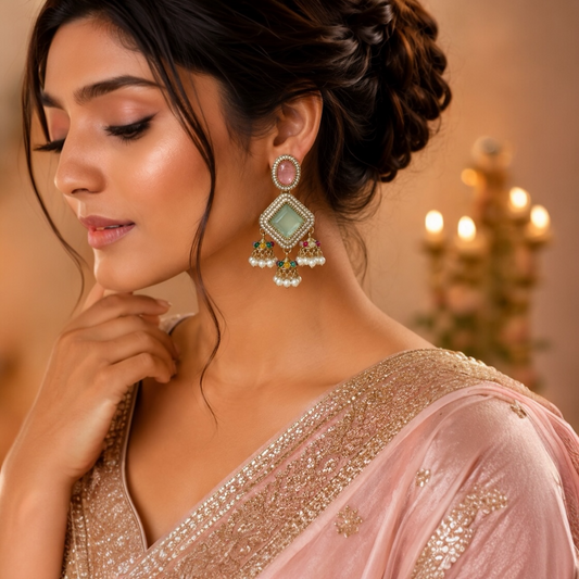 Navya Earrings - Multi