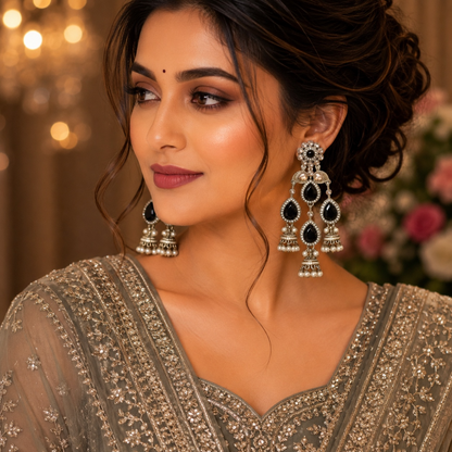 Mahi Earrings - Black