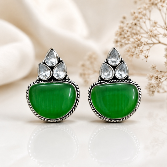 Hemu Brass Studs - Parrot